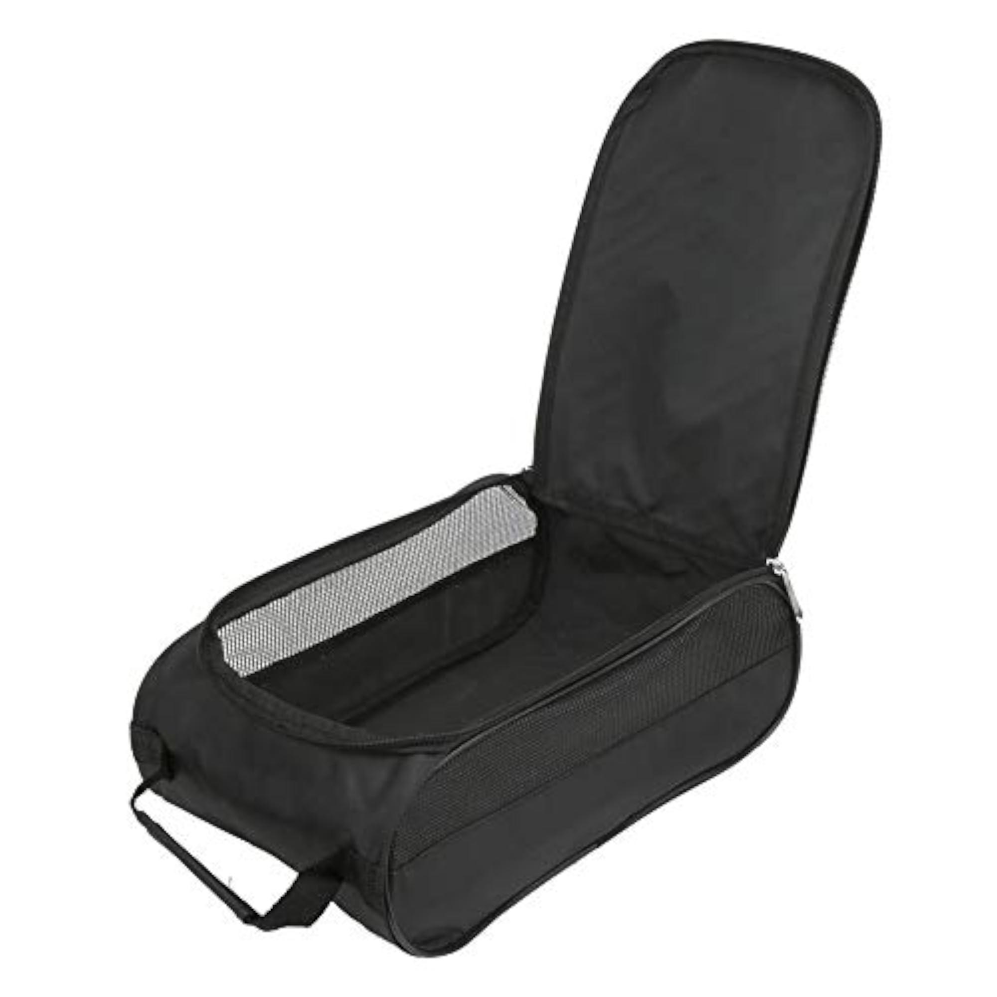 Golf Shoe Bag, Breathable Zippered Shoe Carrier